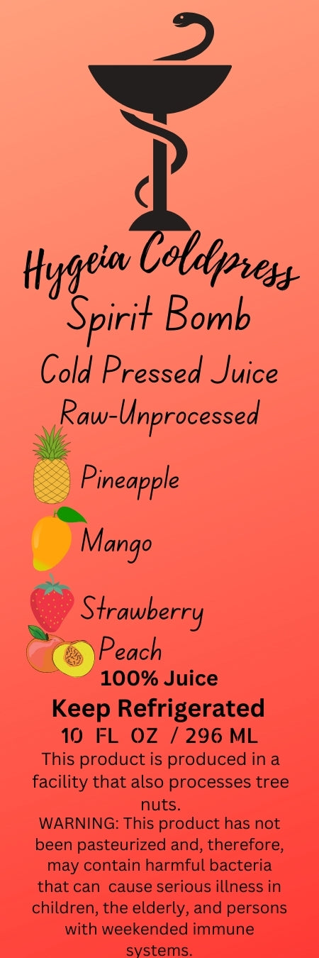 Spirit Bomb Cold Pressed Juice