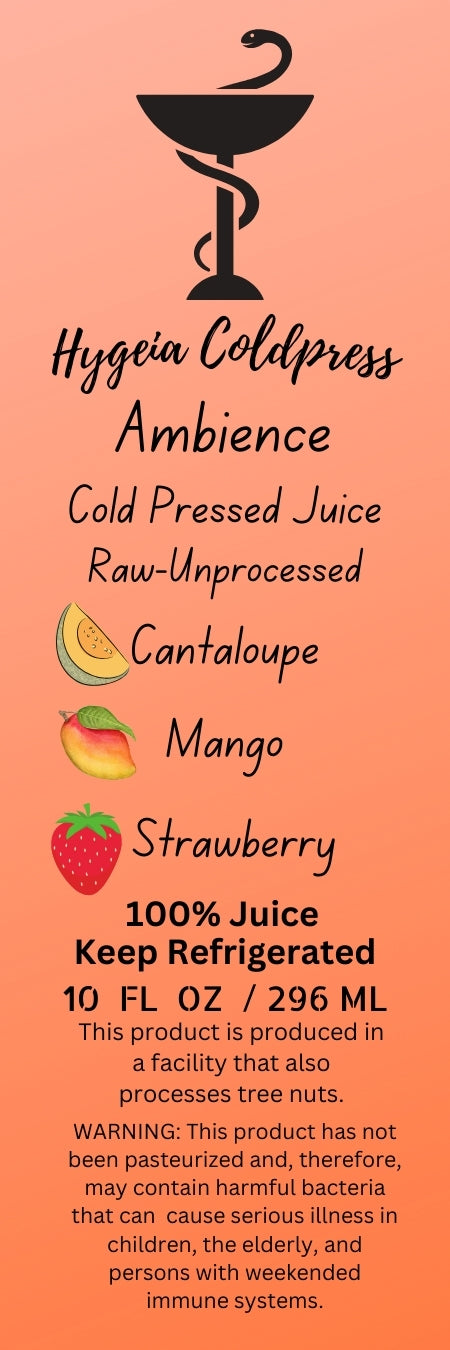 Ambience 10 Ounce Cold Pressed Juice