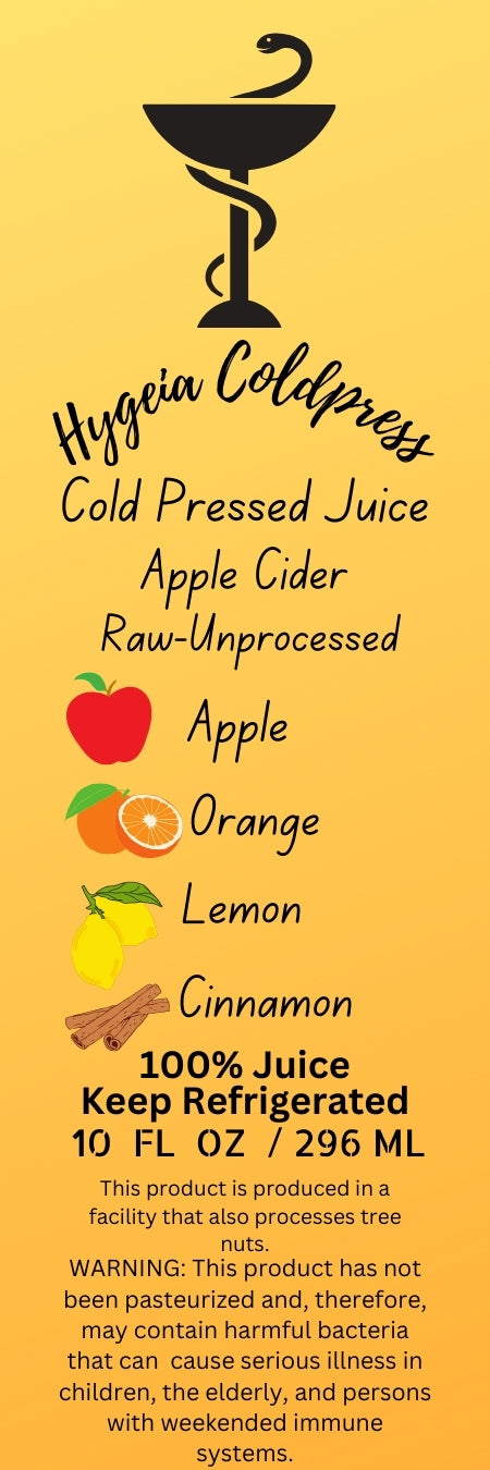 Apple Cider Coldpressed Juice