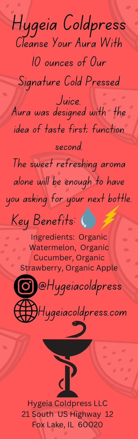 Aura 10 Ounce Health Drink