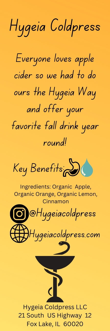 Apple Cider Coldpressed Juice