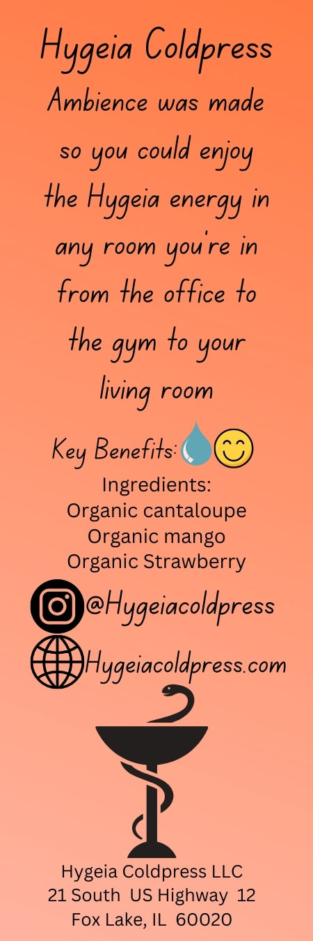 Ambience 10 Ounce Cold Pressed Juice
